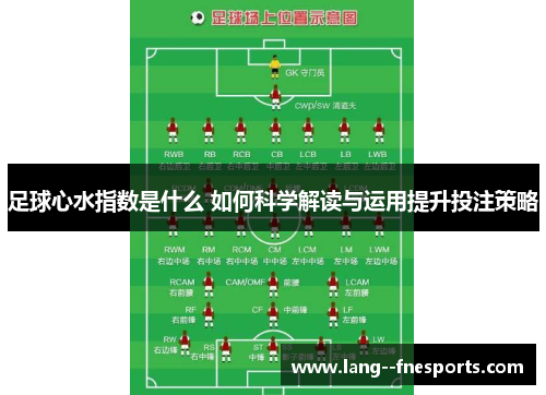足球心水指数是什么 如何科学解读与运用提升投注策略